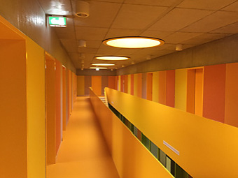 Farbkonzept und Malerei – Kita Clayallee